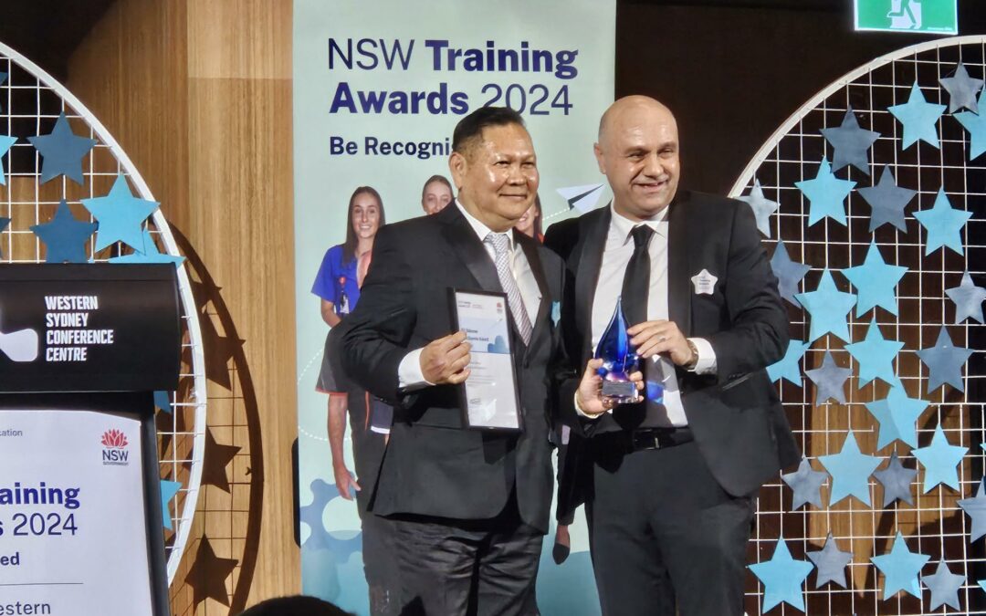 Celebrating Gil Sabarre – NSW Training Award Winner
