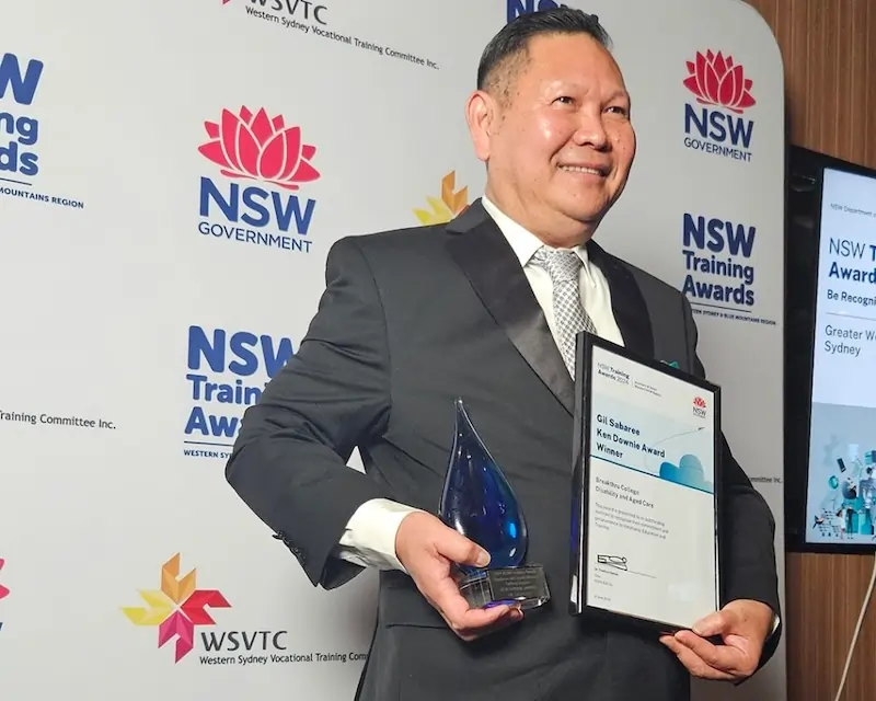 Gil Sabarre NSW Training Award